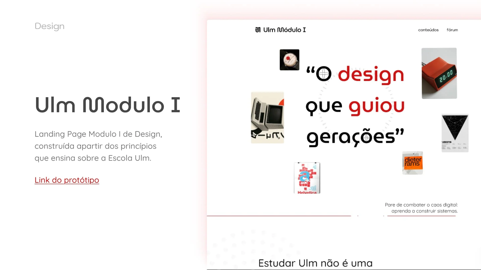 Capa do Projeto ULM Modulo I — em breve